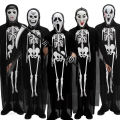 Hittime Halloween Scary Mask Scream Ghost Face Plastic Witches Mask Horror Killer Full Head Masks Movie Cosplay Costume Props. 