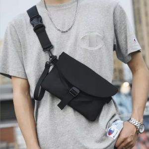 JMALL Unisex Sling Bag Unisex Nylon Cool Clutch Sling Bag Casual Stylish Crossbody Shoulder Bag Stylish Sling Bag Ziz