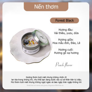 Nến Thơm Sáp Đậu Nành Hộp Thiếc Mùi Hương Dịu Nhẹ Tự Nhiên Nến Thơm Hanmade Thư Giãn Không Khói Decor Không Gian Sống
