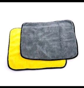 Kain Lap Microfiber Detailing 2 Sisi Kuning Halus Tebal Uk. 30 x 30 SH AM14