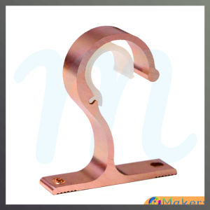 Makery Durable Window Curtain Drapery Rod Holders Bracket DIY Rome Pole Curtain Brackets
