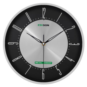 Jam Dinding Edison Sweep ES 290 AL T66 Timbul Diameter 290mm 29cm