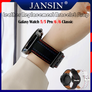 Dây đeo cho Đồng hồ Samsung Galaxy Watch 6 6 Classic 43mm 47mm Dây đeo bằng da 40mm 44mm Galaxy Watch 5 5 Pro 45mm Dây đeo thay thế Đồng hồ thông minh