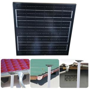 Waterproof 8W Solar Panel Ventilation Fan Energy Efficient Exhaust Fan For Outdoor Bathrooms Guard Boats Pet Houses