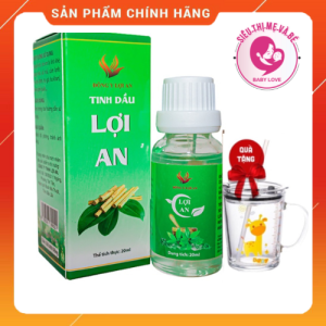 Dầu bôi ho sổ mũi khò khè cho bé Lợi An  date mới