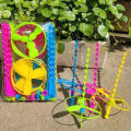Paninda Bamboo Dragonfly Flying Toy Candy-colored for Kids Recommended for Ages 6+ Safe Lootbag Filler. 