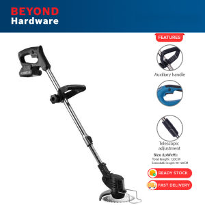Rechargeable Lawn Mower With Lithium Battery Small Garden Grass Cutter And Multifunction Trimming Tool Mesin Pemotong Rumput