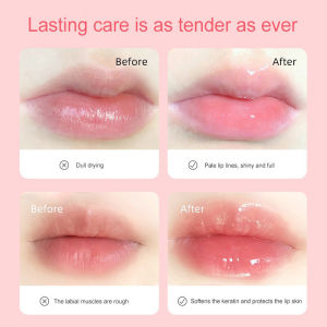 【COD】Vaseline Peach Lip Balm Temperature Change Lipstick Moisturizing Moisturizing Student Lip Mask