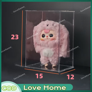 Box Display Figure BABY THREE v3/BABY TREE kotak Ini memiliki 2 jenis untuk dipakai.Rak Display Penyimpanan Boneka COD Model Tahan Debu Tunggal Model Tahan Debu/acrylic box Baby Three Head Tiger/Baby three macaron/Baby Three Fairy Tale Wonderland