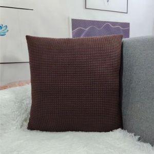 [CASE ONLY]  15inch Throw Pillow Case Soft and Breathable Throw Pillow Case 100% Cotton Cushion Cover