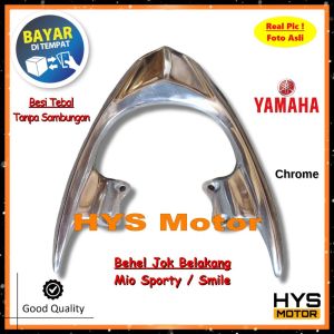 HYS Behel Belakang Mio Sporty / Mio Smile Lama - Begel Planger Sandaran Jok Bahan Besi Tebal - Promo Bayar di Tempat Aksesoris Motor Variasi