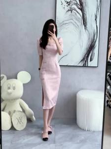 New Arrival 2023 Summer New R Gentle Elegant Young Girl Improved Cheongsam Dress High-End Goddess Temperament Dress High Quality Fashionable