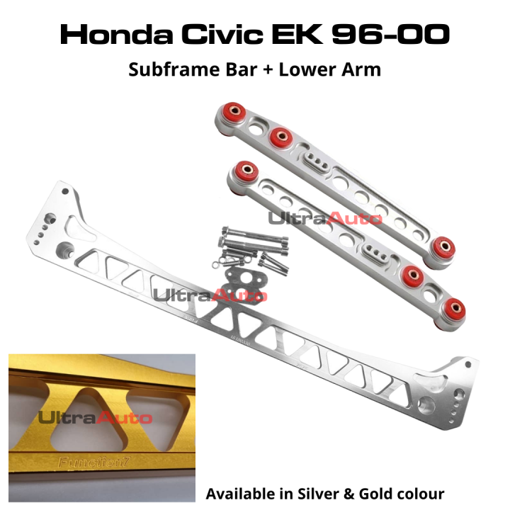 Honda Civic EK (1996 1997 1998 1999 2000) Lower Control Arm + Subframe Brace Bar + Beaks Bar