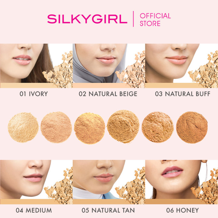 SILKYGIRL Magic AllInOne Powder Foundation Lazada Singapore