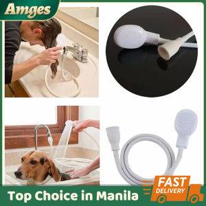 Pet Bathing Tool Pet ShowerHead Wash Pet Shower Hose Bath Tools Dog Cleaning Shower Hose Dog Silicone Hose Pet Bath Tools  Sprinkler Dog Shower Universal Connector