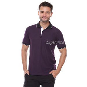 Polo Shirt Polos Lengan Pendek Esperanza - KMB Ungu