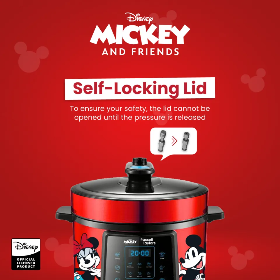 Russell Taylors x Disney Mickey And Friends Pressure Cooker Rice