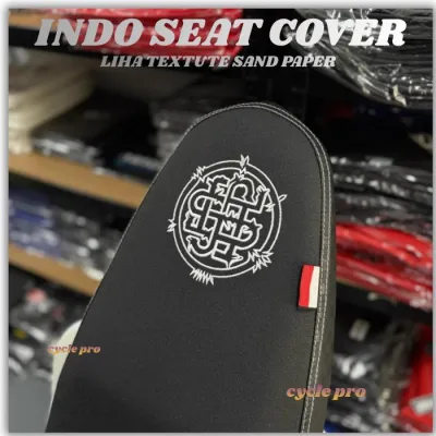 NMAX V1/V2/V3 INDO SEAT COVER Motorcycle Tahi w/ Etiketa Concept Checkered Design High Quality 1pc