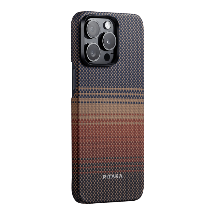 PITAKA MagEZ Case 5 Aramid Fiber Case for iPhone 15 Pro / 15 Pro Max