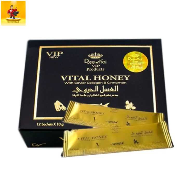 VC Shop Dose Vital VIP NEW 100% Original Royal Honey (For Man) ~ 1 Box ...