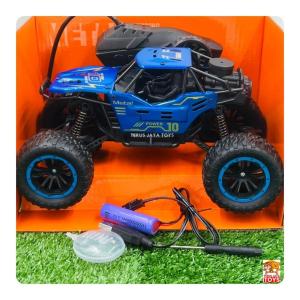 Mainan Mobil Offroad Remote Control Metal Climbing Cross Spray Car RC Skala 1:18