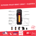 Ripoon Q100 Rear and Q101 Front Bicycle Integrated light and camera bike dash cam minimalist alternative to Cycliq. 
