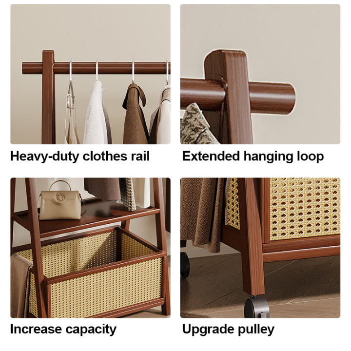 Nordic-style%20floor-standing%20clothing%20rack%20for%20bedroom%20multifunctional%20coat%20rack%20and%20bedside%20clothes%20storage%20rack%20-%20Image%205
