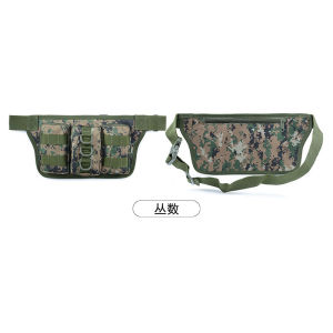 IELGY Multi-functional waterproof storage mens waist bag camouflage outdoor sports