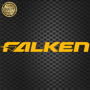 FALKEN HIGH QULITY 2PCS 12 INCHES LENTH CUTOUT STICKER