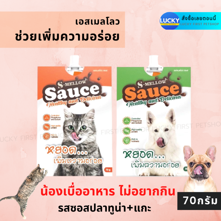 S-Mellow Sauce Cat ซอสกระตุ้นความอยากอาหารแมวป่วย