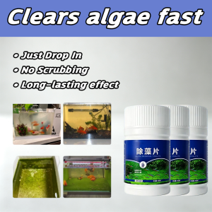 ✨Easy to use — just drop in✨ algae remover for aquarium 150 pieces Works in fresh and saltwater aquarium cleaning tool anti algae for aquarium