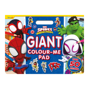 Marvel Spidey & Amazing Friends Colour Me Pad With 50+ Stickers