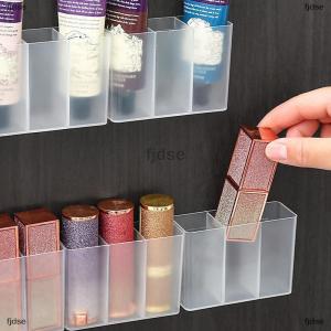 [COD] fjdse กล่องใส่เครื่องประดับแบบติดผนัง3ช่องกล่องใส่ของจุกจิกแบบมีกาวในตัวกล่องเก็บดินสอเขียนคิ้วลิปสติกเคลือบริมฝีปาก