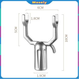 Masely Hanging Clothes Rack Aluminium Alloy Joint Clothes Fork Home Accessories