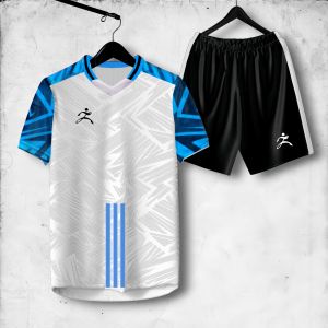 STELAN JERSEY FUTSAL KAOS OLAHRAGA SETELAN DEWASA PRIA WANITA BAJU BOLA VOLLY BADMINTON