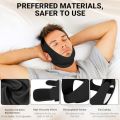 【UMUM】Anti Snore Chin Strap for CPAP Users, Snore Stopper with Adjustable Velcro, Chin Strap for Sleeping Comfortable Stop Snoring Solution, Anti Snoring Devices Breathable and Reusable. 