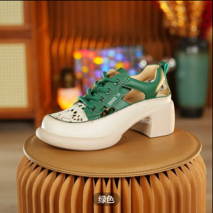 PINKEY P290 Sepatu Sendal Hak Tebal Wanita Sendal Wedges Terbaru Wanita