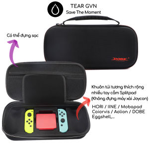 Túi đựng chống sốc DOBE đựng máy và Split Pad IINE / HORI / Mobapad M6 / DOBE cho Nintendo Switch Oled / Switch 1