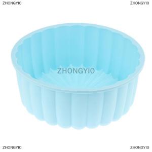 [COD] ZHONGYI0 6 inch Charlotte Bánh Pan Silicone Cheesecake không dính Vòng Silicone nướng Khuôn bánh khuôn mẫu cho Dâu Tây Shortcake Tart Pie