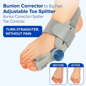Big Toe Splitter Adjustable Separator Corrector Bunion Correction Toe Corrector