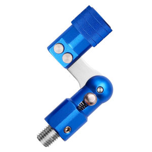 SANLIKE Aluminum Folding Joint Fishing Pole Converted into Dip Net Adapter Joints Connector