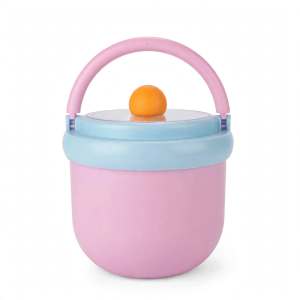 Aesthetic Mini Insulated Lunch Jar | 500ml Portable Stainless Steel Food Flask | Cute