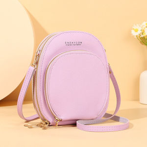 CLAFELOR-กระเป๋าสะพายข้างผู้หญิง กระเป๋าใส่มือถือ มัลติฟังก์ชั่น แฟชั่นเกาหลี แบบเรียบง่ายทันสมัย JJ-H023