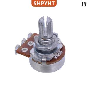 [COD] SHPYHT SPORTS Brass Shaft Potentiometer For Electric Guitar Bass A250K/B250K/A500K/B500K