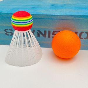 SERENEGLOW Vợt cầu lông ngoài trời trẻ em mẫu giáo phù hợp với vợt tennis thể thao bé trai và bé gái Đồ chơi giáo dục tương tác cha-con