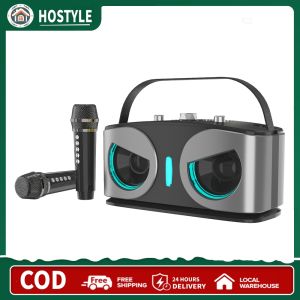Owl Bluetooth Speaker with Microphone Portable Waterproof Wireless Speaker for Travel and Parties Small Size Blue