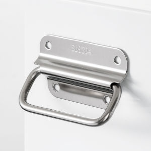 Fantic Cabinet Flight Case Solid Furniture Hardware Folding Handle For Tool Box Stainless Steel Drawer Wardrobe Easy Install