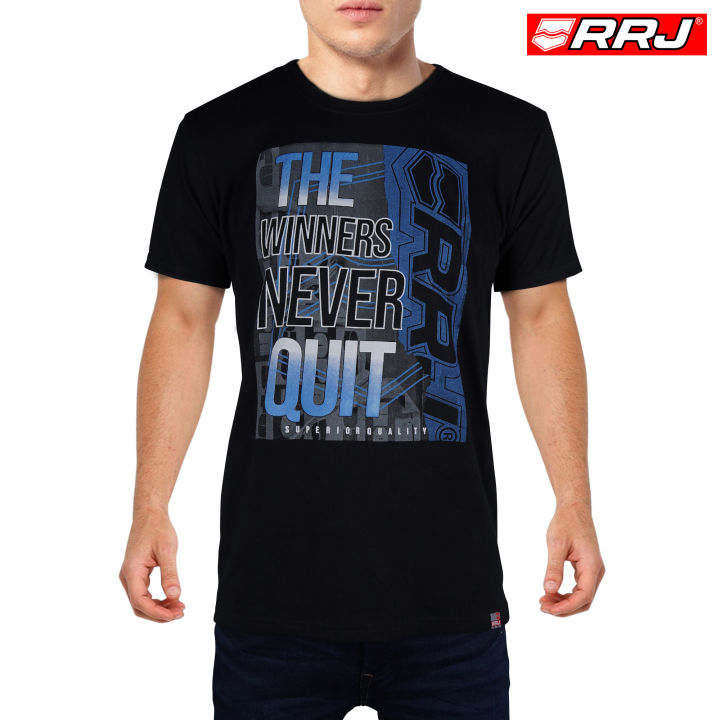 RRJ Mens Basic Semi Body Fit Tees 16738-U Short Sleeve Graphic