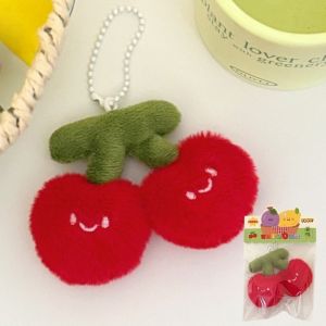 DOWNA Trái cây hoạt hình Móc khóa búp bê nhồi bông Dễ thương Bơ chanh anh đào  dây chuyền nhồi bông  Xoài Đào Chuối Bùa ba lô Quà sinh nhật