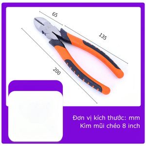 Kìm điện – kìm cắt - nhọn kìm đa năng công nghiệp Nhật thép  cao cấp thiết kế tiên tiến -Aeneas Shop